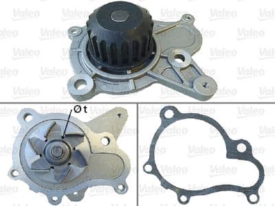 Bomba de agua, refrigeración del motor VALEO 506814
