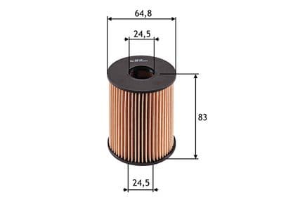 Filtro de aceite VALEO 586516