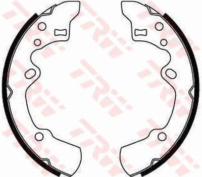 Juego de zapatas de frenos TRW GS8520