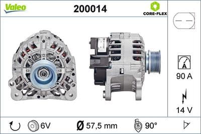 Alternador VALEO 200014