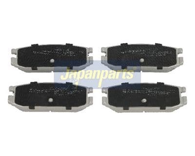 Juego de balatas de freno JAPANPARTS PP-593AF