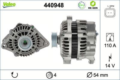 Alternador VALEO 440948