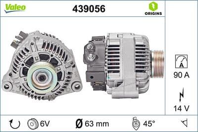 Alternador VALEO 439056