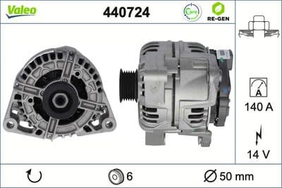 Alternador VALEO 440724