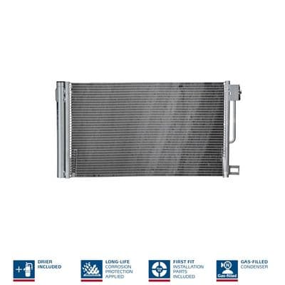Condensador, aire acondicionado NISSENS 94973