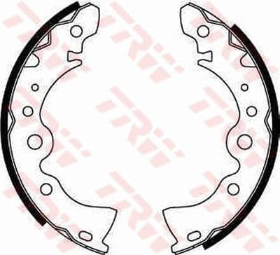 Juego de zapatas de frenos TRW GS8246