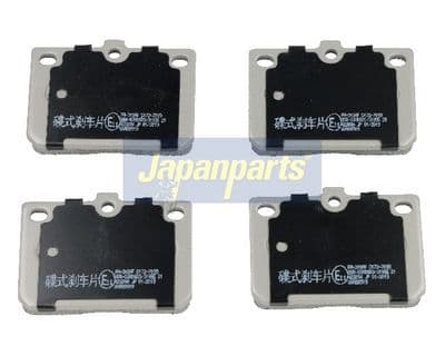 Juego de balatas de freno JAPANPARTS PA-310AF