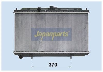 Radiador, refrigeración del motor JAPANPARTS RDA213053