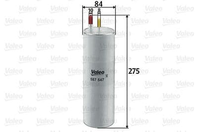 Filtro combustible VALEO 587547