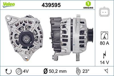 Alternador VALEO 439595