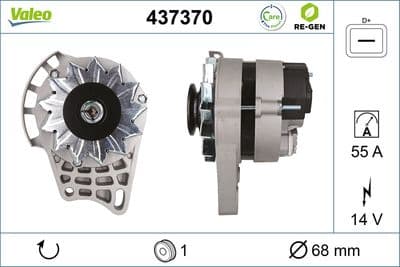 Alternador VALEO 437370