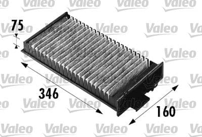 Filtro, aire del interior VALEO 698541