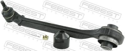 Brazo oscilante, suspensión de ruedas FEBEST 2025-300FLR