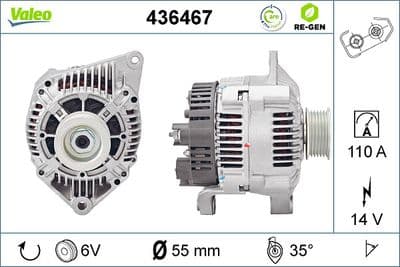 Alternador VALEO 436467