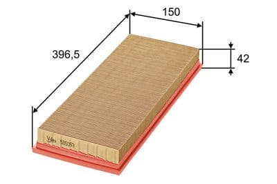 Filtro de aire VALEO 585093