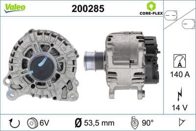 Alternador VALEO 200285