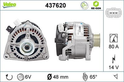 Alternador VALEO 437620