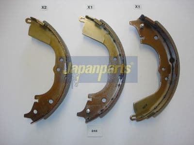 Juego de zapatas de frenos JAPANPARTS GF-242AF