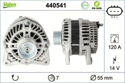 Alternador VALEO 440541