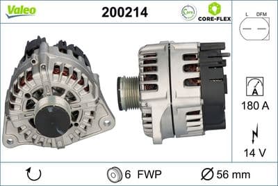 Alternador VALEO 200214