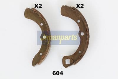 Juego de zapatas de frenos JAPANPARTS GF-604AF