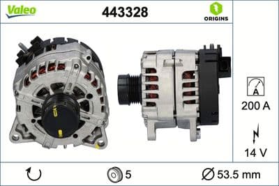 Alternador VALEO 443328
