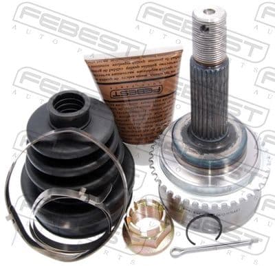 Juego de articulación, eje de transmisión FEBEST 0410-H76A43