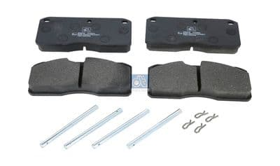 Juego de balatas de freno DT Spare Parts 2.94072
