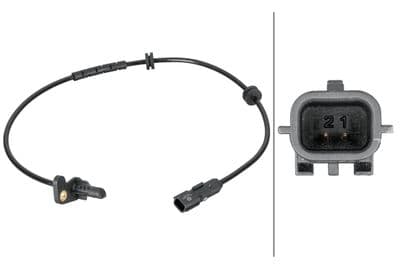 Sensor, revoluciones de la rueda HELLA 6PU 012 806-881