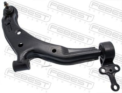 Brazo oscilante, suspensión de ruedas FEBEST 0224-B10RSRH