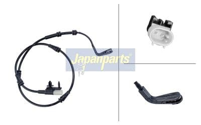 Contacto de aviso, desgaste de balatas de frenos JAPANPARTS BPW-091