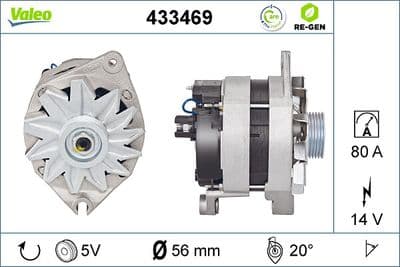 Alternador VALEO 433469