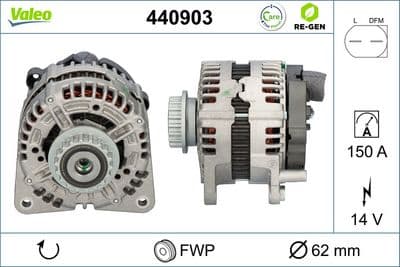 Alternador VALEO 440903