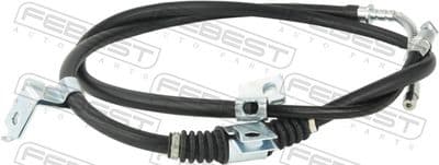 Cable de accionamiento, freno de estacionamiento FEBEST 04100-CWLH