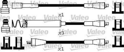 Juego de cables de encendido VALEO 346668