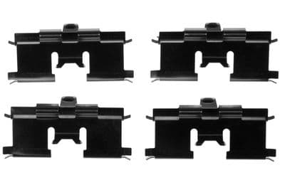 Juego de accesorios, balatas de frenos TRW PFK542