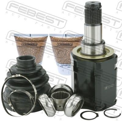 Juego de articulación, eje de transmisión FEBEST 0111-GRN245