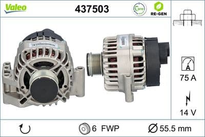Alternador VALEO 437503