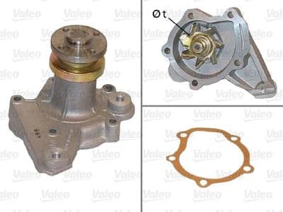 Bomba de agua, refrigeración del motor VALEO 506923
