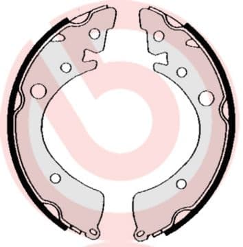 Juego de zapatas de frenos BREMBO S 28 504