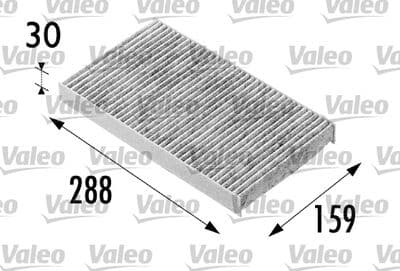 Filtro, aire del interior VALEO 698687