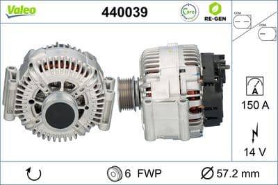 Alternador VALEO 440039