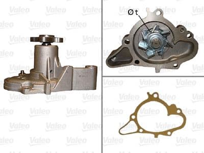 Bomba de agua, refrigeración del motor VALEO 506897