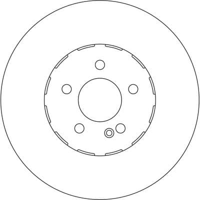 Disco de freno TRW DF6094S