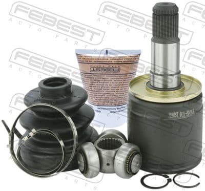 Juego de articulación, eje de transmisión FEBEST 0411-PD4WLH