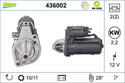 Marcha VALEO 436002