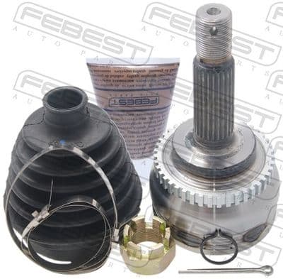 Juego de articulación, eje de transmisión FEBEST 0410-DA2A43
