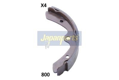 Juego de zapatas de frenos JAPANPARTS GF-800AF