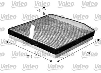 Filtro, aire del interior VALEO 715571