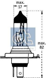 Foco, faro principal DT Spare Parts 9.78104